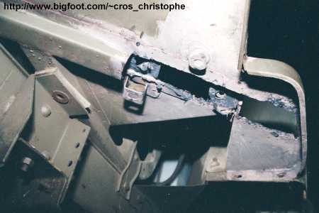 Marche pied avant droit